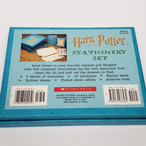 Harry Potter - Scholastic Stationery Set 2000 - Picture 2 of 5