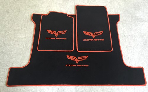 Tappetini Per Auto Floor Mats Per Chevrolet Corvette Z06 Ab05' Punisher