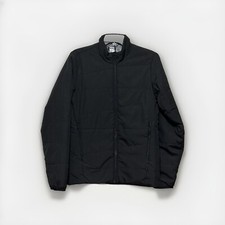 Quechua Decathlon Puffer Jacket Womens Size S Quilted Black Lightweight Outdoor