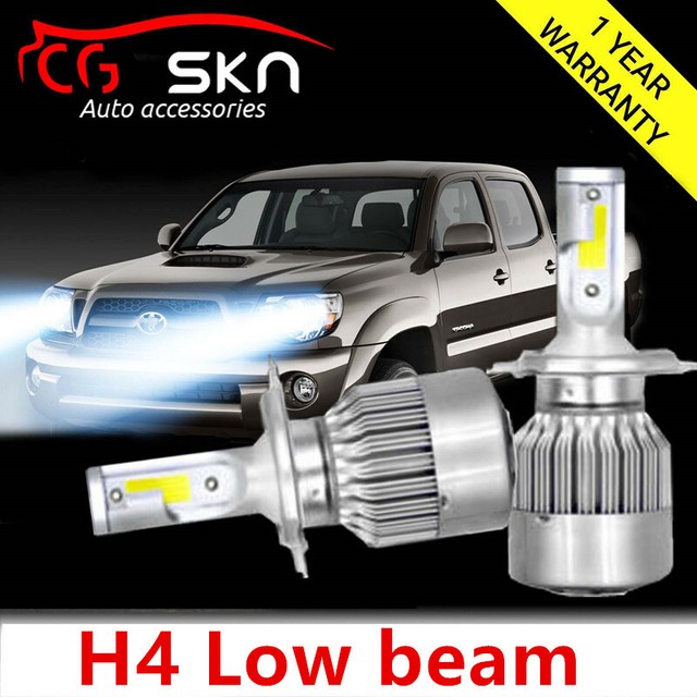 H4 100W LED Headlight Bulb Conversion Kit for 20052011 Toyota
