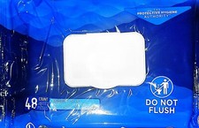 Prevail Wipes Washcloths Disposable 48 Count Soft Pack with Flip Top Lid NIB