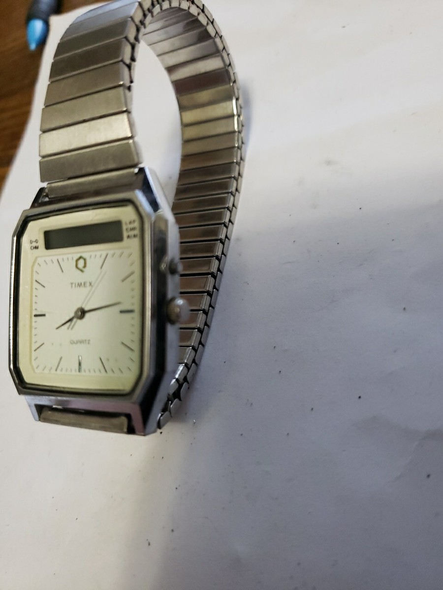 ✩Vintage MEN'S 1970's TIMEX V CELL WATCH Chronograph - ANALOG