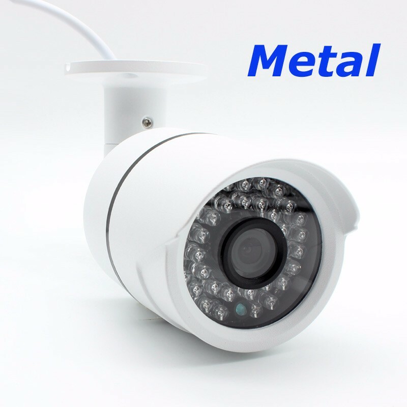Metal 3MP HD CCTV IP Camera Network Security Outdoor IPC ONVIF