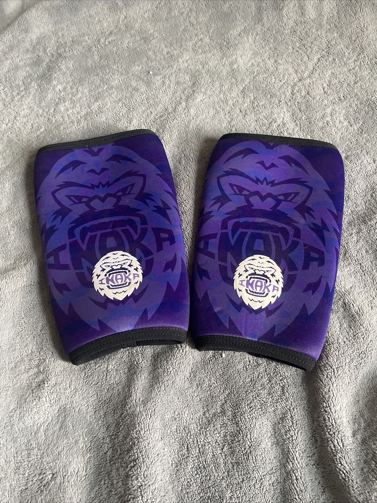 Inaka Power Mens Large Weightlifting Knee Sleeves eBay