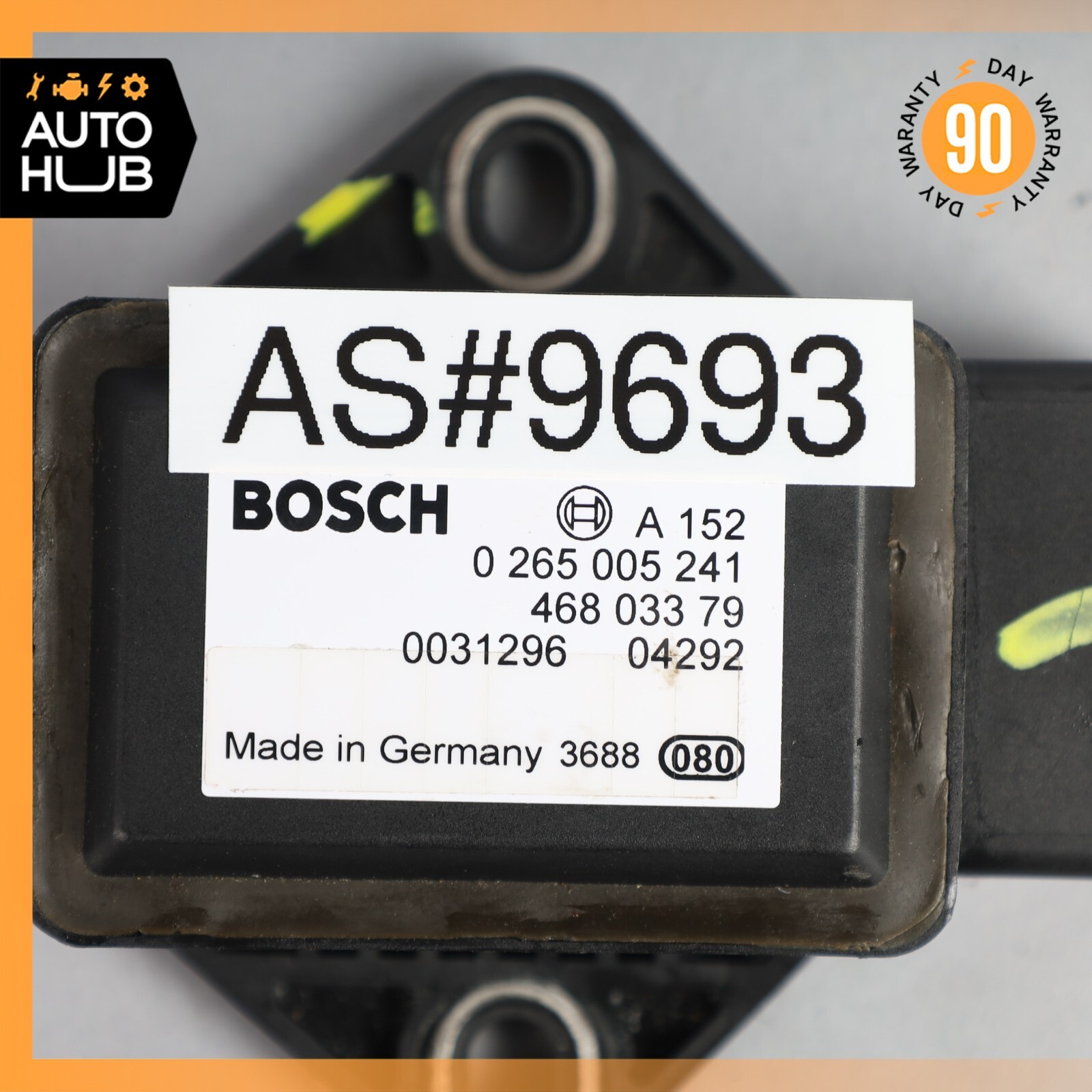 02-07 Maserati Coupe 4200 Spyder GranSport GT M138 Yaw Turn Rate Sensor OEM
