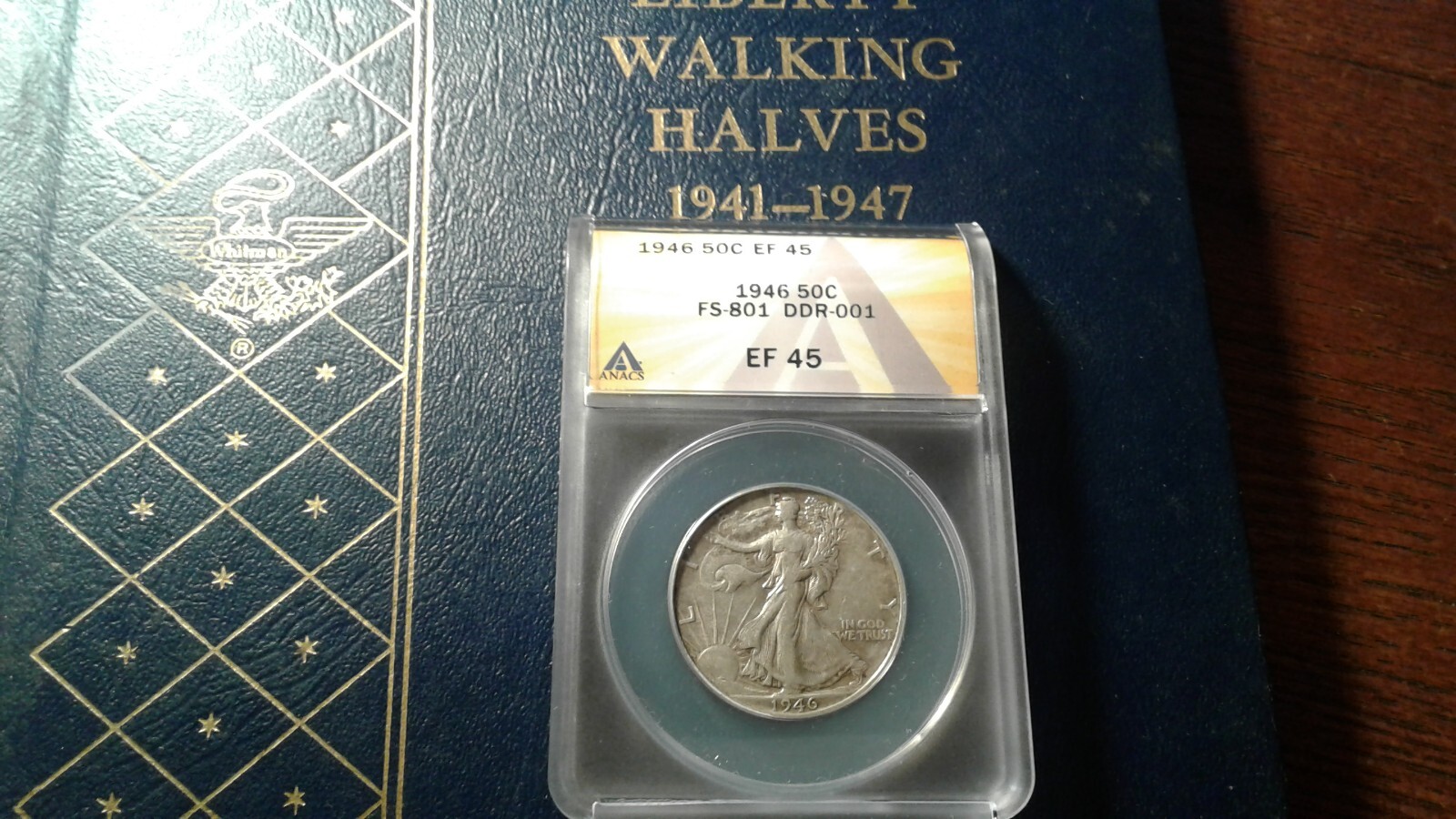 COMPLETE SET Walking Liberty Half Dollar 19161947 Graded 1921D & 1946 DDR001 eBay