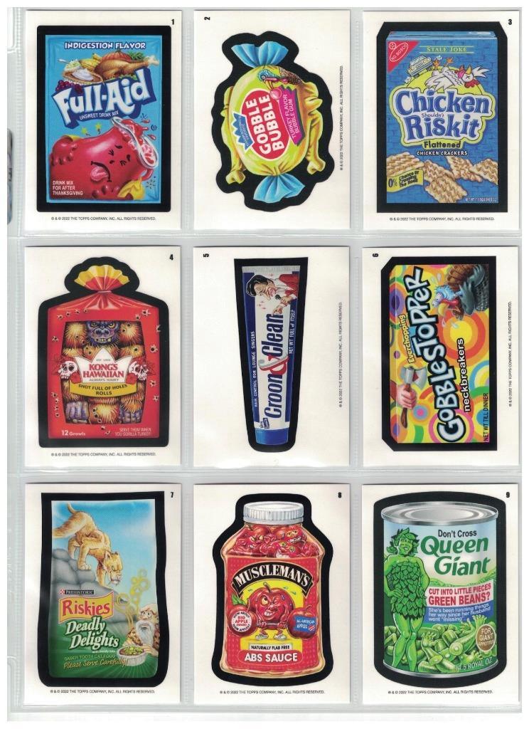 2022 TOPPS WACKY PACKAGES NOVEMBER Monthly 21 Sticker Card