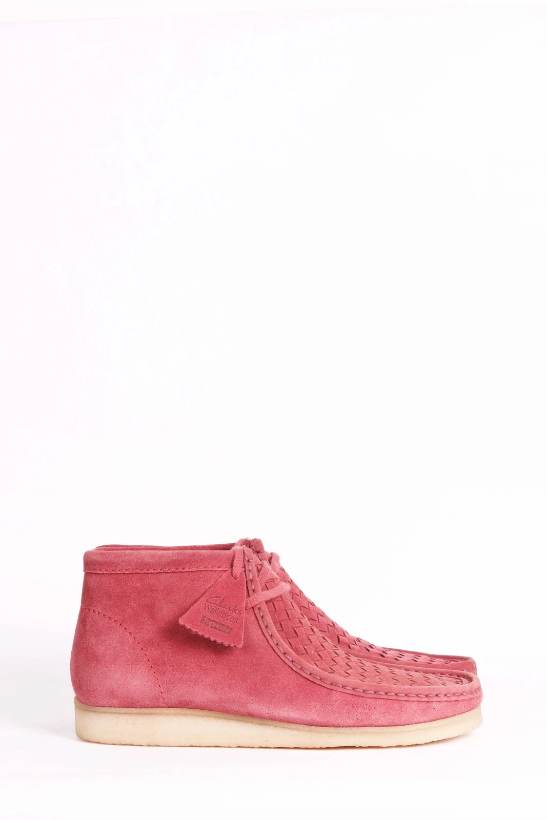 Supreme x Clarks SS16 Wallabee « Rose tissée » (2016)