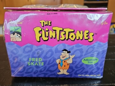 FLINTSTONES ROLLER SKATES 1994 Paradise Toys FRED SKATE Factory