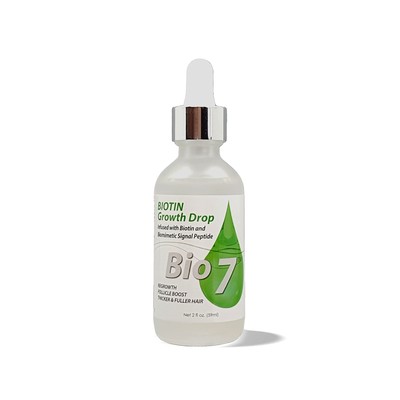 BIO7 BIOTIN GROWTH DROP INFUSED BIOMIMETIC SIGNAL PEPTIDE   2 Fl Oz   Improve...