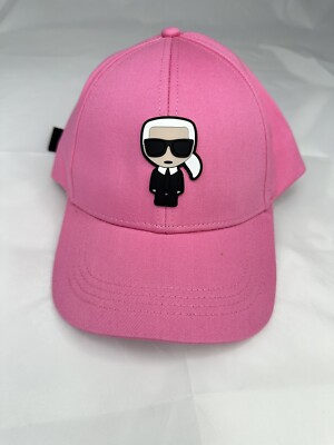 Karl Lagerfeld logo baseball cap MSRP$85 one size hat