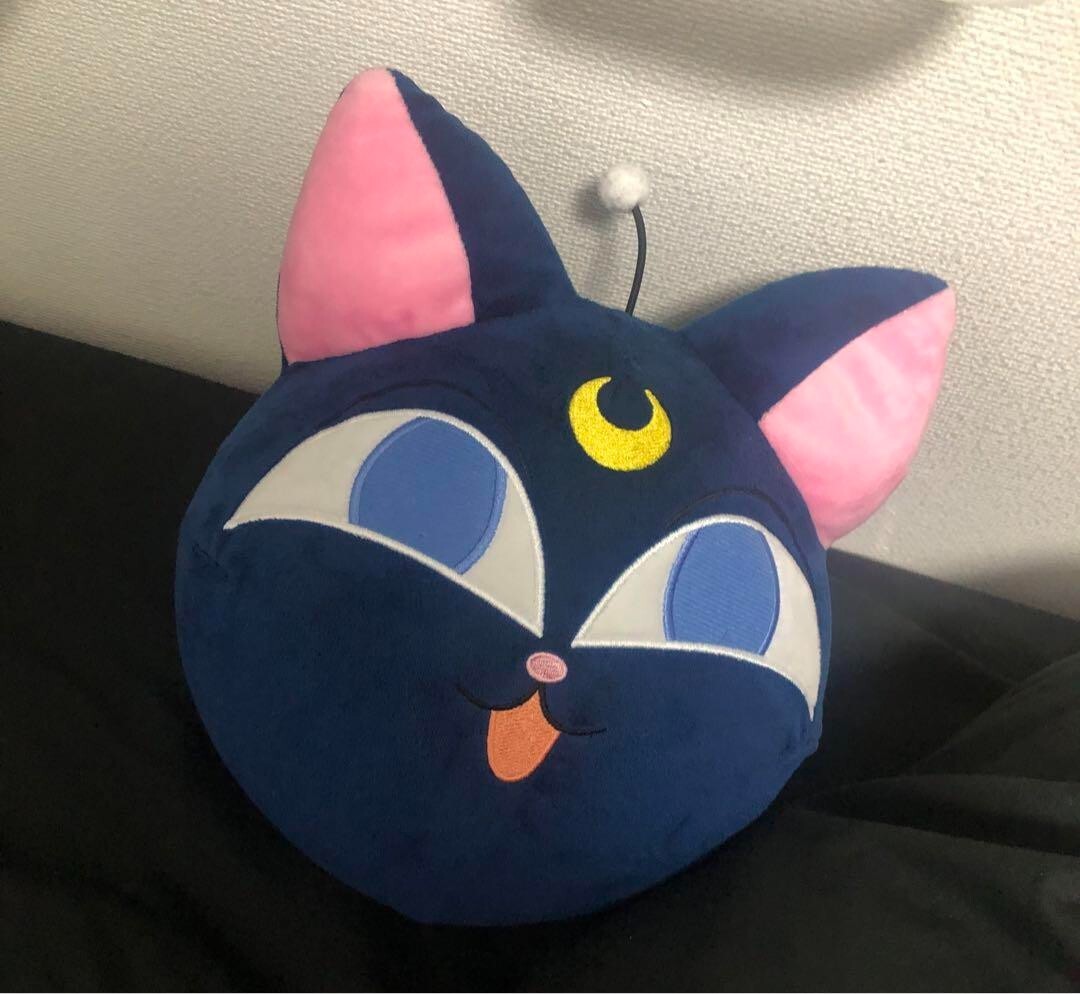 Banpresto Sailor Moon Luna Plüschpuppe – Ca. 25 Cm (9,8 Zoll) Hoch, Offizielles Merchandise