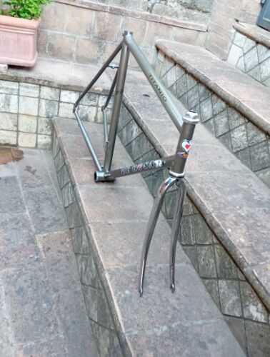 ♡♡♡ De Rosa Titanio Telaio E Forcella Serie Sterzo Campagnolo Record♡♡♡ - Picture 19 of 24