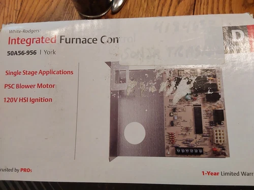 WHITE-RODGERS Intergrated Furnace Control 50A56-956