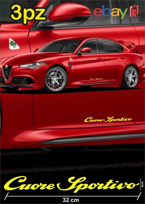 Adesivo Auto Accessori Auto Cofano Cofano Decalcomania Vinile Pellicola QCYSTBTG per Alfa Romeo Giulia 147156159 Mito Stelvio Sportiva Giulietta