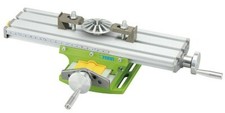 TAVOLA A CROCE TRAPANO A COLONNA FRESA FRESATRICE IN ALLUMINIO 95 X 330 MM FERVI