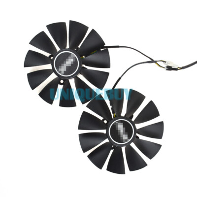 For ASUS DUAL RX580 Graphics Fan RX470 / 570 GTX1080Ti / 1070Ti Alternative Fan