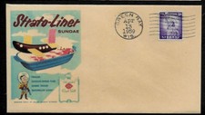 1950s Dairy Queen Ad  Featured on Collector's Envelope *OP1321