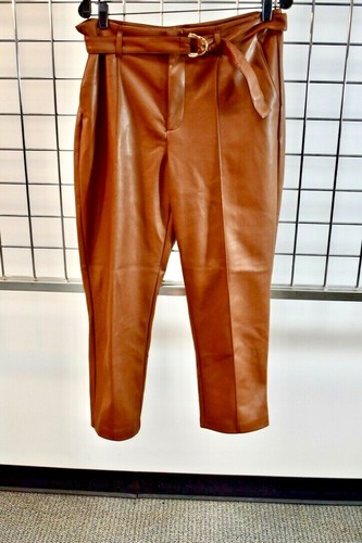 Andrew Marc New York Brown Faux Leather 