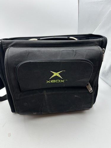 Vintage Original Xbox Travel Bag Carrying Case Messenger Bag