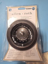 allen roth 4.5" Stainless Steel Kitchen Sink Strainer Basket Oil Rubbed Bronze