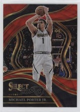 2023-24 Panini Select Courtside Red Wave Prizm Michael Porter Jr #223 1c5x