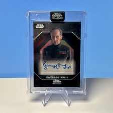 2024 Topps Star Wars Chrome Black Guy Henry as Governor Tarkin Auto #ADS-GH