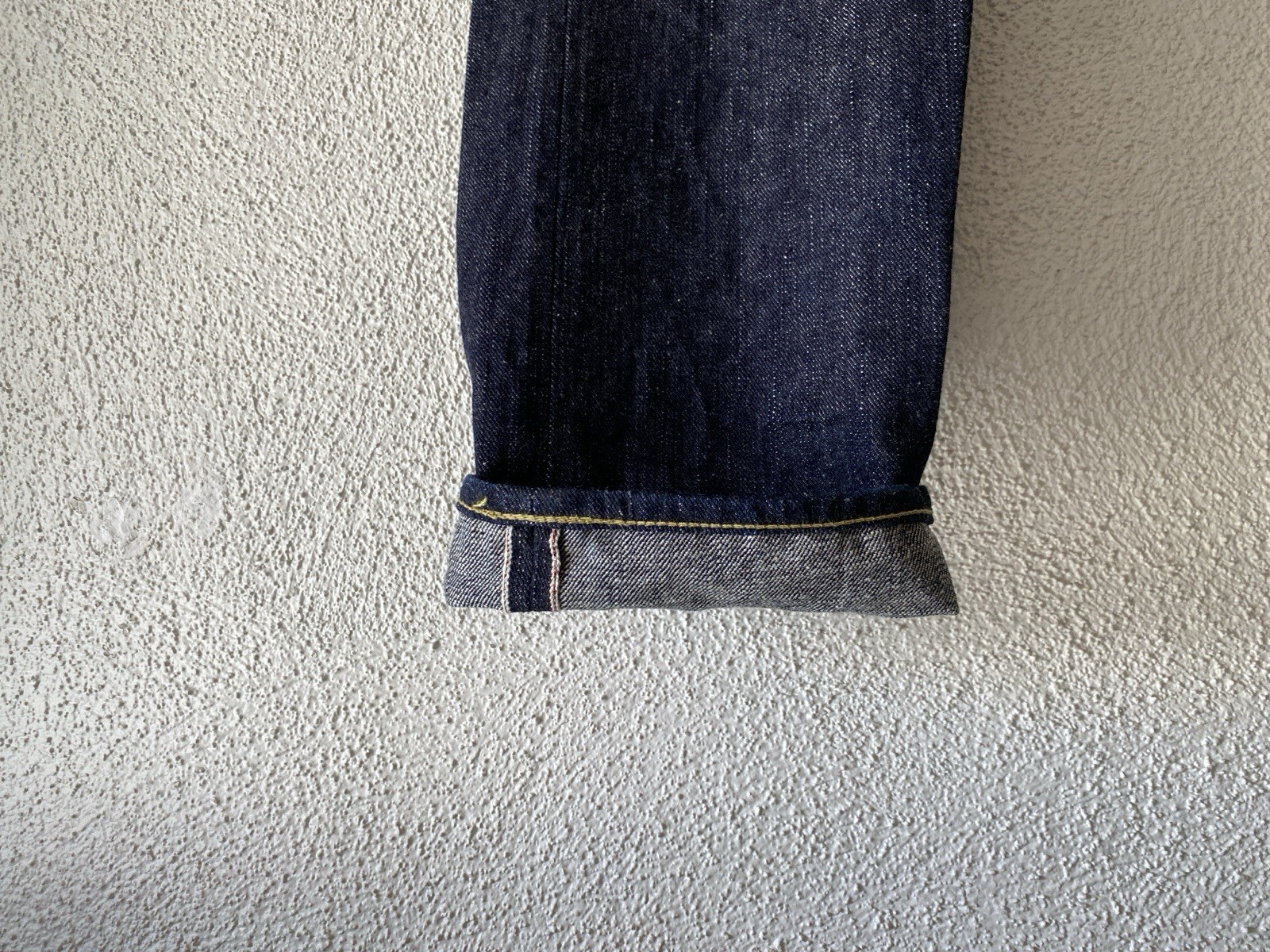 SAMURAI JEANS S140VXJ Jin 17oz Left Hand Twill Selvedge Denim 38/39 x 35 Indigo