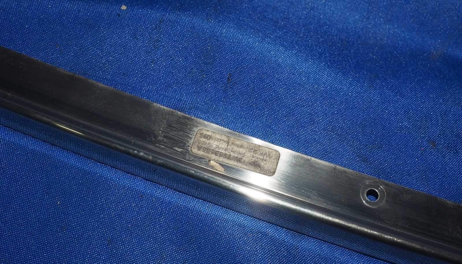 2006-2018 Bentley Continental GTC Front Upper Windshield Chrome Molding Trim