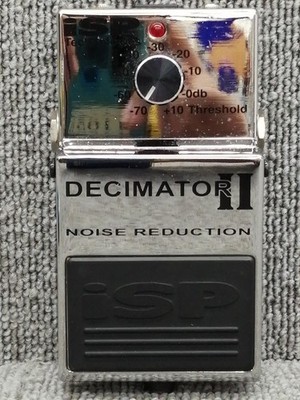 ISP Decimator II Rauschunterdrückung Effekpedal für Gitarre True Bypass authe...