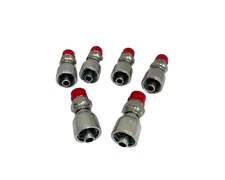RYCO R320N-0808 HYDRAULIC FITTINGS SERIES T2000 1/2 X 1/2 - LOT OF 6