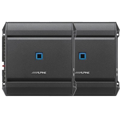 Alpine S-A60M & S-A32F, S Series Combo Pack Mono Block Amplifier & 4 Channel Amp