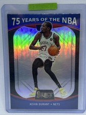 2021-22 Panini Select #52 - Kevin Durant 75 Years of NBA