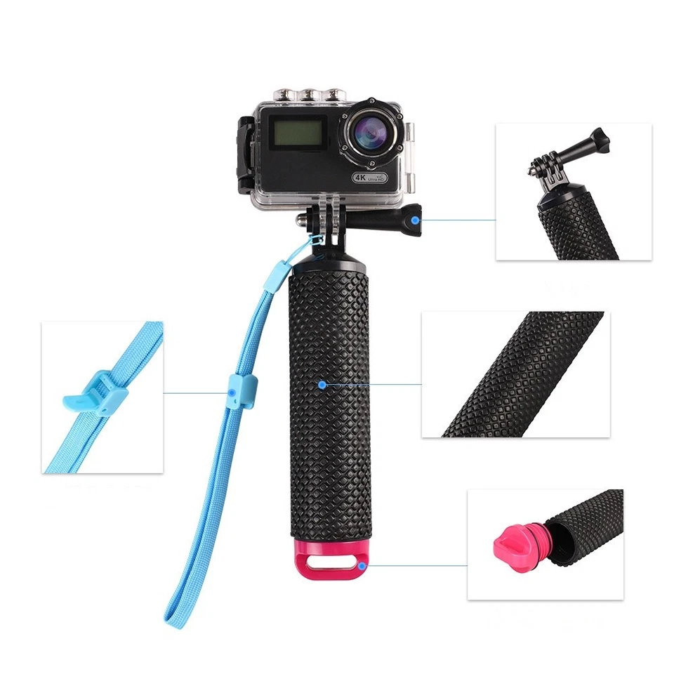 Action Camera Handheld Float Grip Water Floating Hand Grip Mount For GoPro - Image 4 of 4