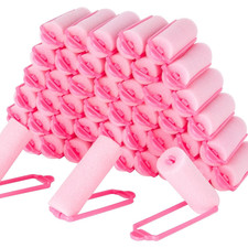 40PCS Foam Hair Rollers - 0.98 Inch Sponge Rollers for Short/Long Hair