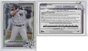 2021 Bowman Chrome Prospects Refractor /499 Jasson Dominguez #BCP-213
