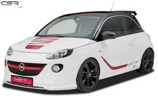 Front Ansatz Spoiler Schwert Diffusor Lippe Tuning für Opel Adam FA258