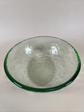 Fire and Light Recycled Glass Celery Green Cereal Bowl 6”
