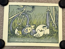 Jay Ryan Poster Springtime In The Nesting Grounds 2010 Bicycle Art Print S/# 300