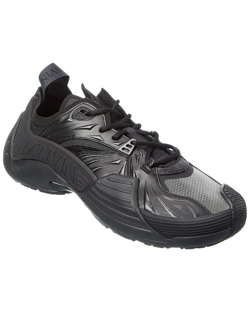 Lanvin Flash-X Sneaker Mens Black 40 35890₽