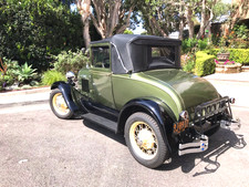 1929 Ford Model A Sport Coupe Beautiful All Steel With Rumble Seat