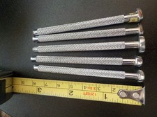 Set of 5 Leather Embossing / Stamping Hand Tools, 3 styles