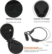 Ginsco Case Compatible with SHOKZ New OpenRun Pro 2/Pro 2 Mini/OpenRun Black