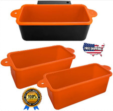 2 Pack Silicone Grease Cup Liners for Griddle Grill Drip Pan Reusable Tray