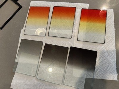 Tiffen sunset grads set of 3 and set of 3 ND grads 4 x 5.65 great shape