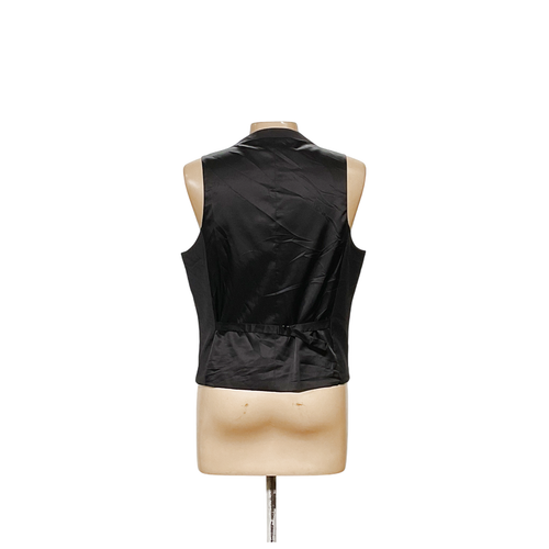 Kenneth Cole Men's Wool Vest - Black, Size L - Picture 2 of 4