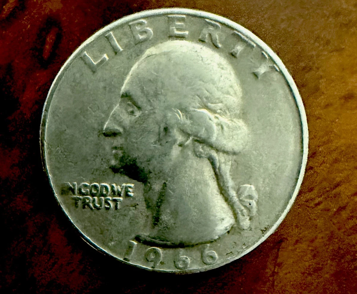 1966 U.S. Mint Certified Washington US Quarters (1932-1998) for