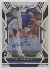 2022 Panini Chronicles Certified Auto Manuel Rodriguez #25 Auto 05ks