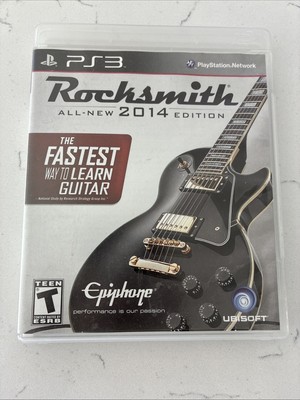 Rocksmith 2014 Edition - Sony PlayStation 3 - No Instruction Booklet