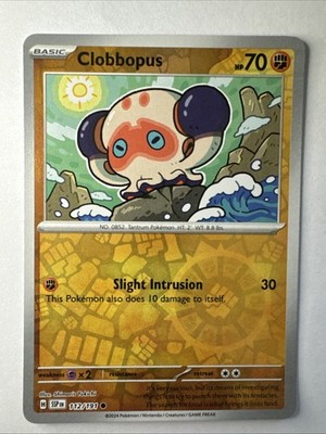 Clobbopus 112/191 Sv08: Surging Sparks Reverse Holo